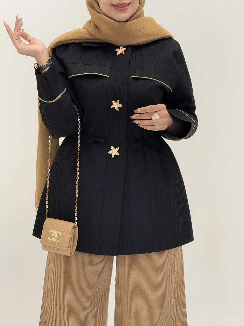 3590-بارونی آستردار راشا